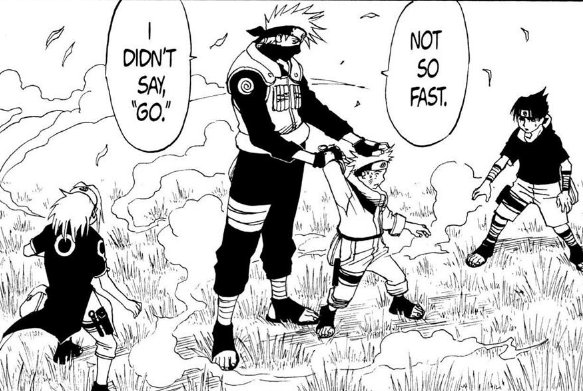 Naruto, Sasuke, & Sakura VS Kakashi