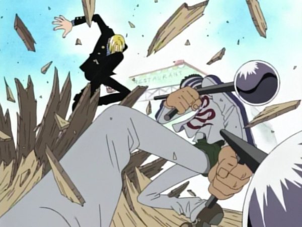 Sanji VS Gin