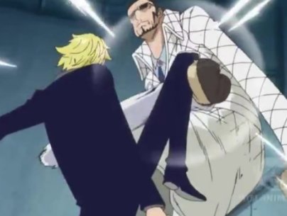 Sanji VS Vergo