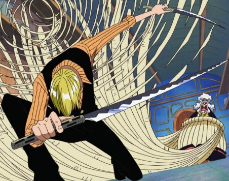Sanji VS Wanze