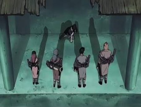 Sasuke VS Sound Four