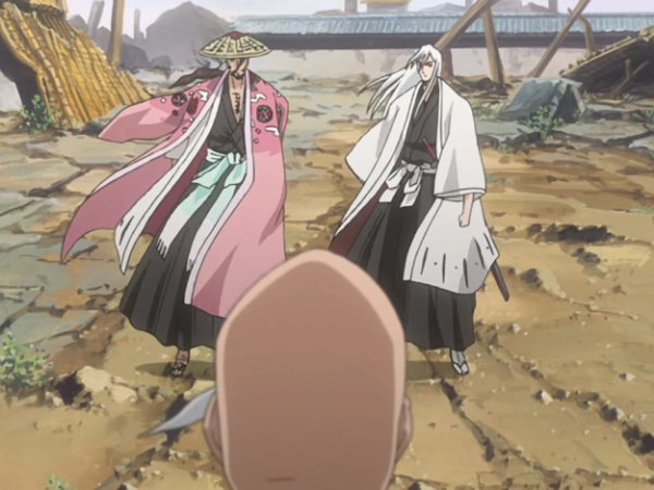 Shunsui & Ukitake VS Yamamoto