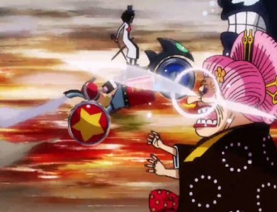 Strawhats VS Big Mom (Onigashima)