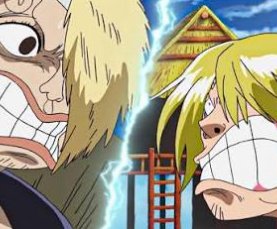 The Strawhats VS Flying Fish Riders