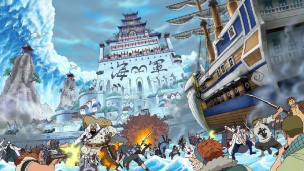 The Summit War of Marineford