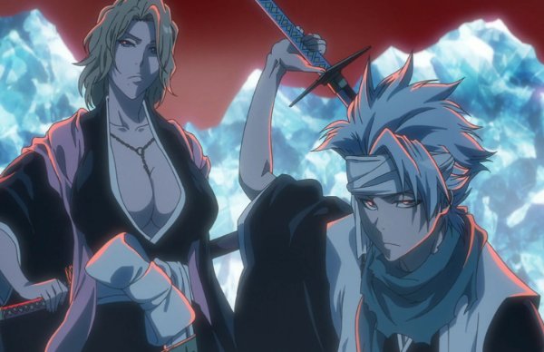 Toshiro & Rangiku VS Bazz B & Cang Du