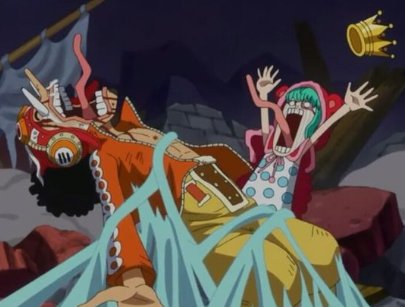 Usopp, Robin, & Dwarfs VS Sugar & Trebol