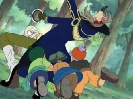 Usopp, Zoro, & Usopp Pirates VS Jango