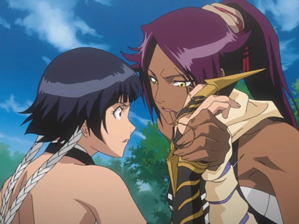 Yoruichi VS Soi Fon