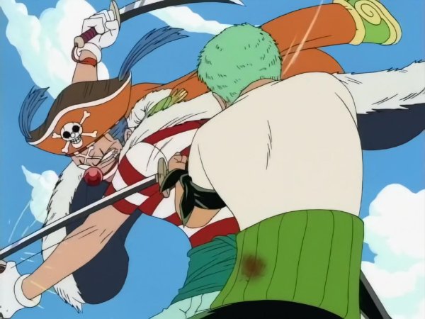 Zoro & Nami VS Buggy Pirates