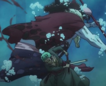 Zoro VS Hody Jones