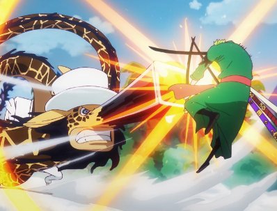 Zoro VS Kaku (Egghead)