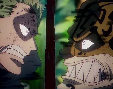 Zoro VS Lucci