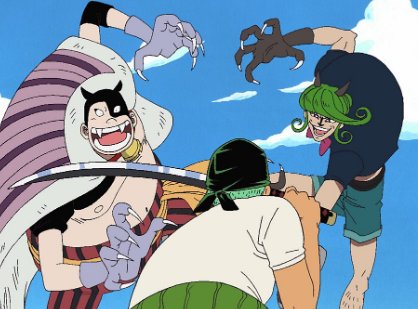 Zoro VS Meowban Brothers