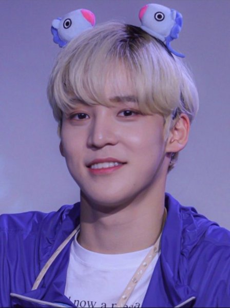 blonde bowl cut