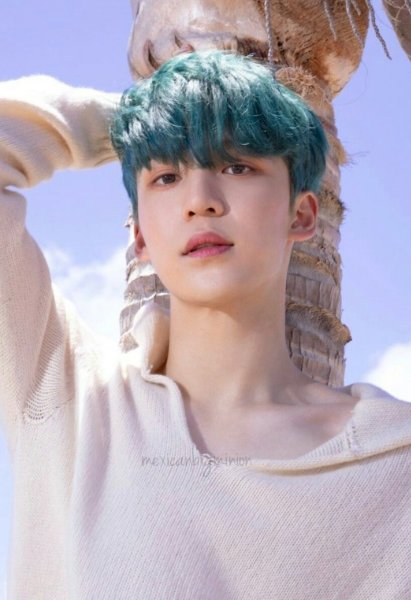 blue-green fringe