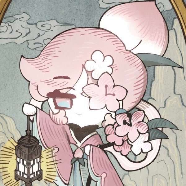 Peach Blossom Cookie