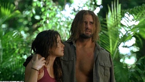 Kate and Sawyer