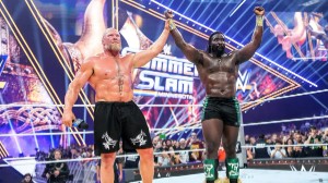 Oba Femi vs. Brock Lesnar