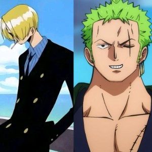 zoro x 19!sanji