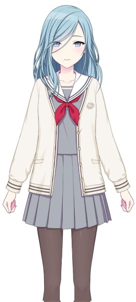 Shizuku Hinomori school uniform