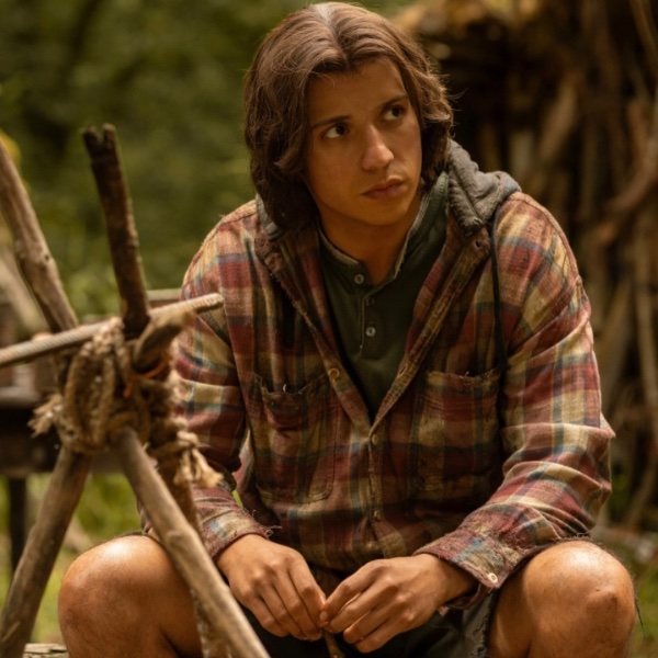 Flannel hoodie + Shorts