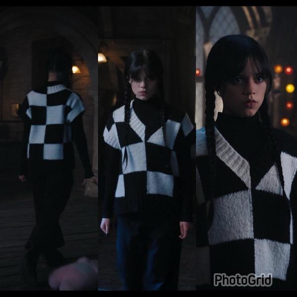 wednesday s1 sweater vest w/o coat