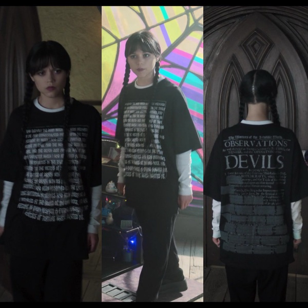 wednesday s2 graphic tee