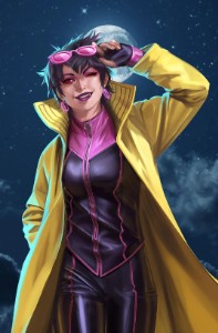 Vampire (Black and Pink)