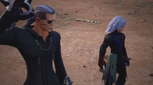 Xigbar and Dark Riku (Kingdom Hearts 3)