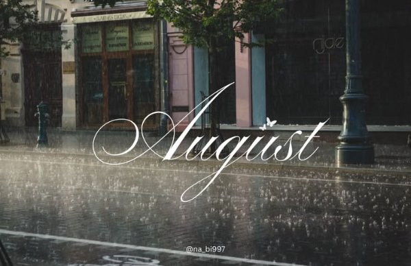 august