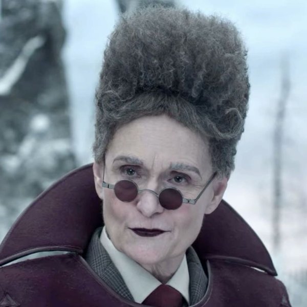 woman with hair but no beard
