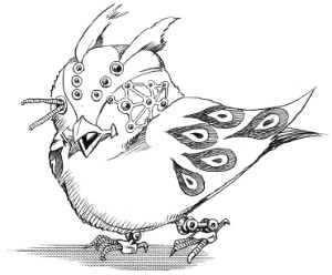 Nightbird Flying
