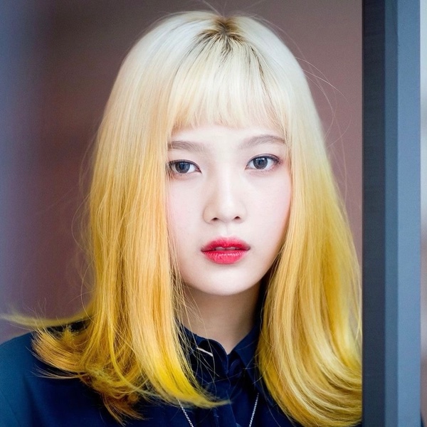two tone blonde