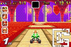 SNES Bowser Castle 2 | Super Circuit