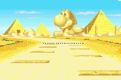 Yoshi Desert | Super Circuit
