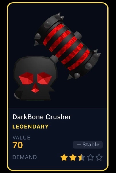Dark bone crusher
