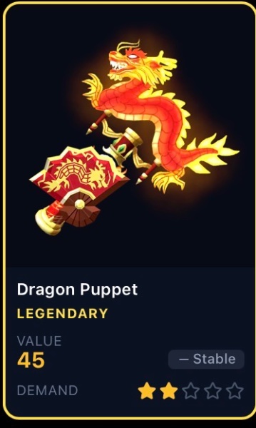Dragon puppet