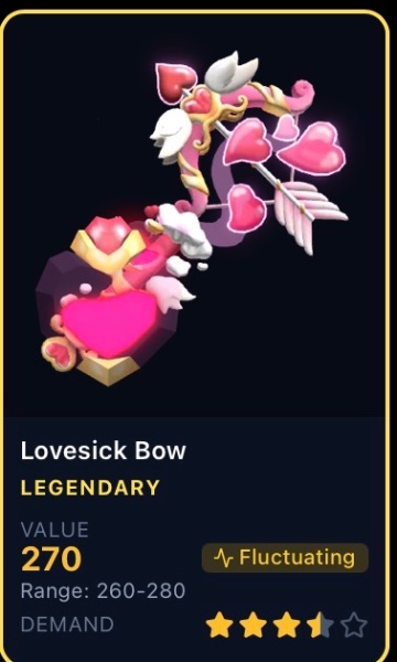 Lovesick bow