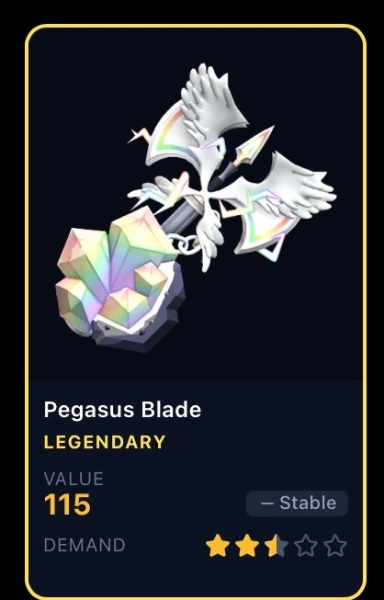 Pegasus blade