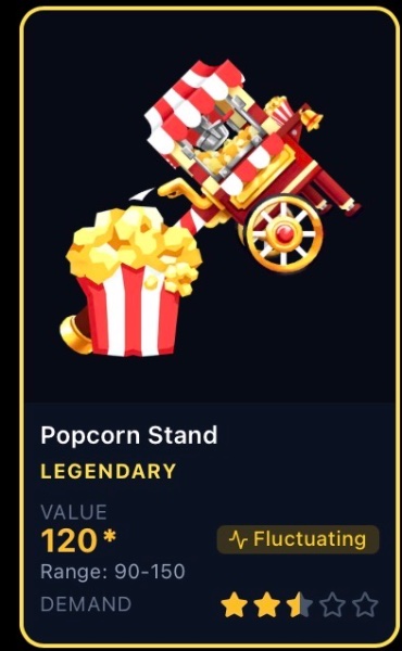 Popcorn stand