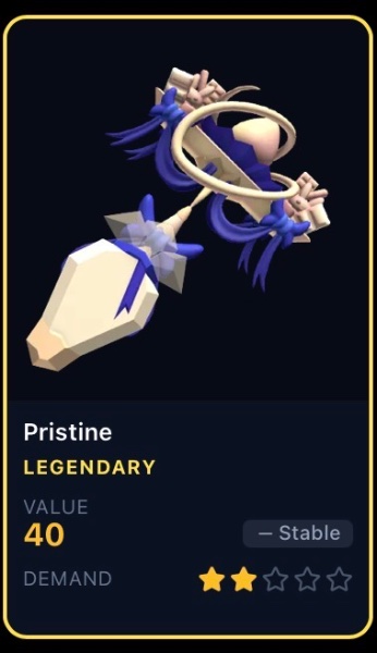 Pristine chocolate