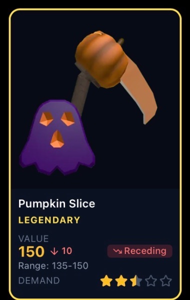 Pumpkin slice