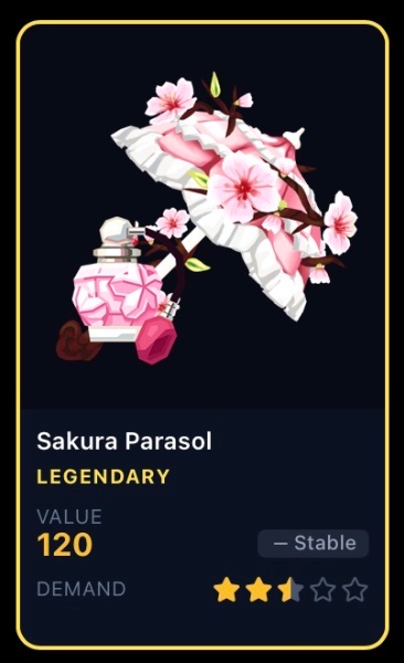 Sakura parasol