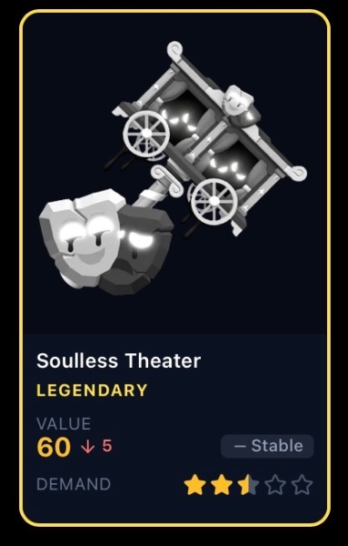 Soulless theatre