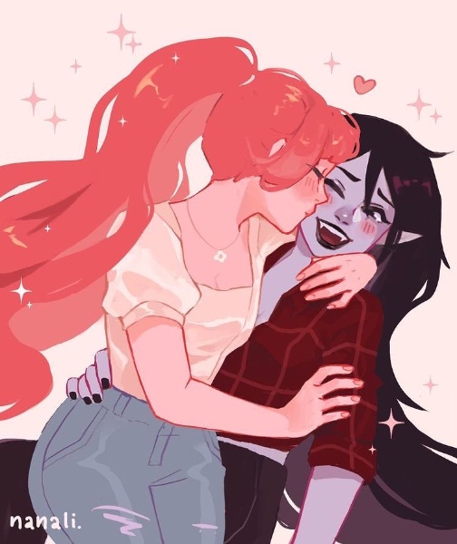 Bonnibel Bubblegum x Marceline Abadeer