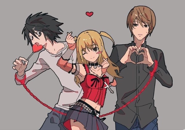 Light Yagami x L Lawliet x Misa Amane