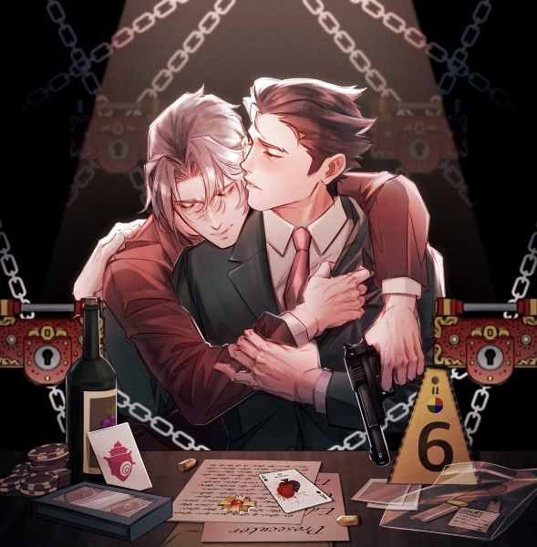 Phoenix Wright x Miles Edgeworth