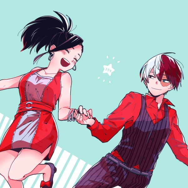 Shoto Todoroki x Momo Yaoyorozu