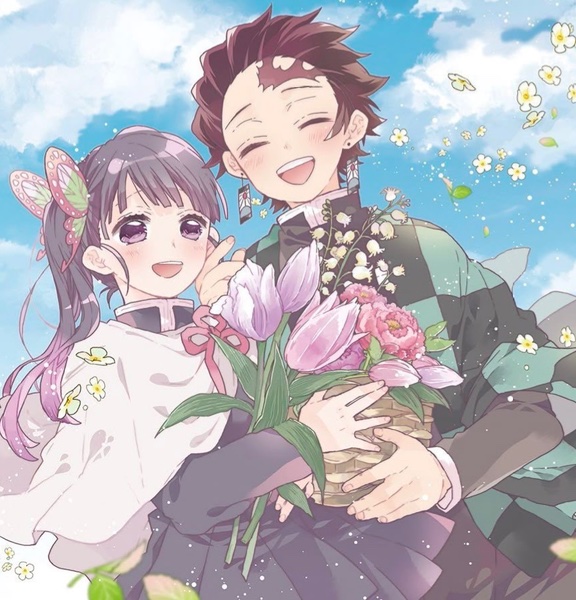 Tanjirou Kamado x Kanao Tsuyuri
